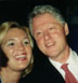 Bill Clinton poses for a photo and that is not Hillary